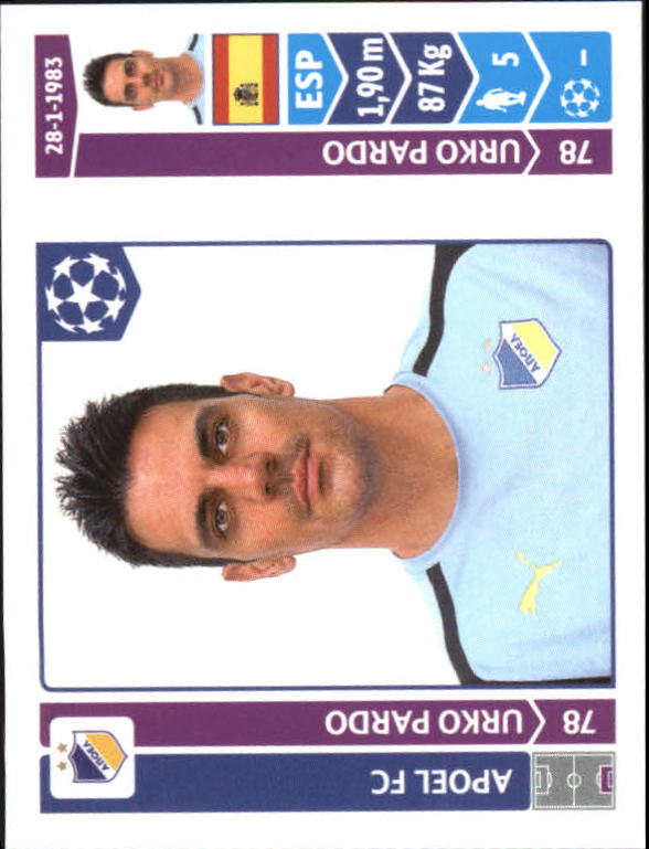 B0713- 2014-15 Panini UEFA Champions League 251-500 -You Pick- 15+ FREE US SHIP