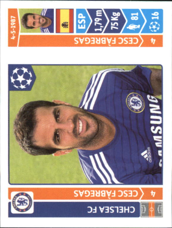 B0713- 2014-15 Panini UEFA Champions League 251-500 -You Pick- 15+ FREE US SHIP