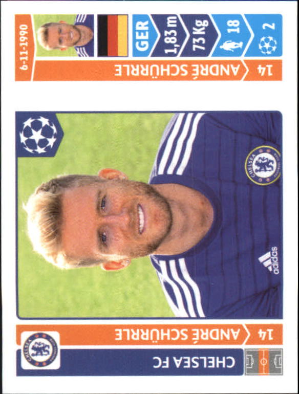 B0713- 2014-15 Panini UEFA Champions League 251-500 -You Pick- 15+ FREE US SHIP