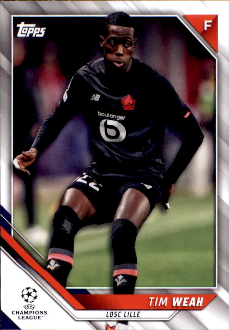 2021-22 Topps UEFA Champions League Soccer Card Pick