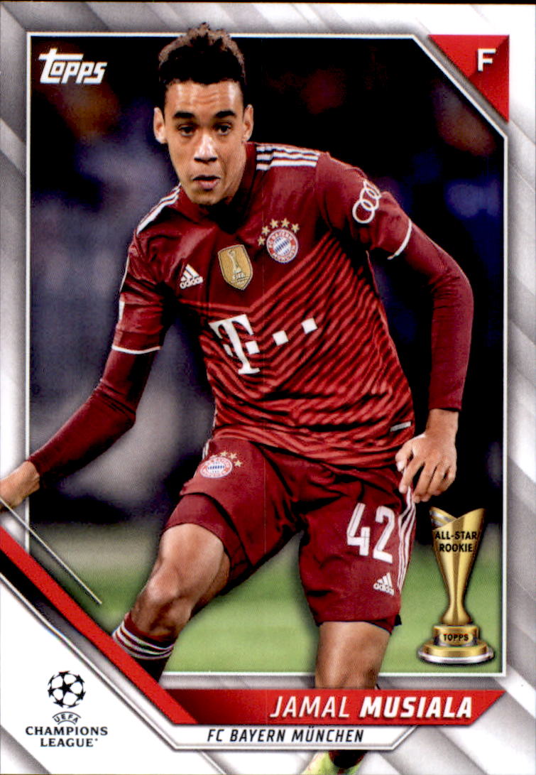 2021-22 Topps UEFA Champions League Soccer Card Pick