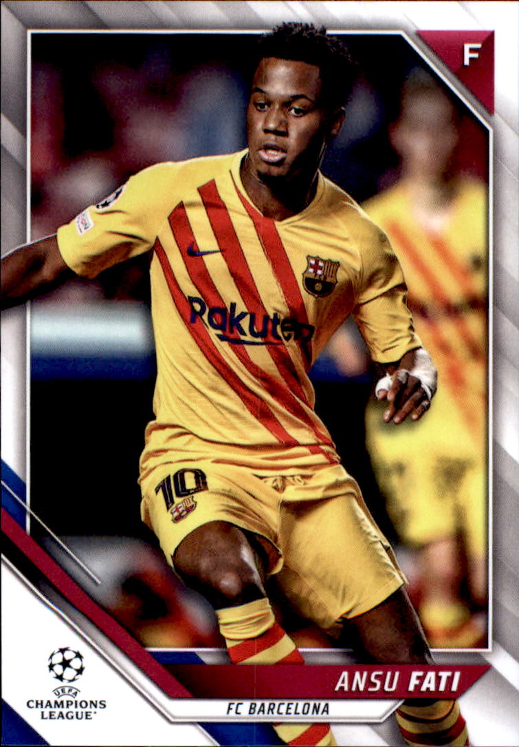 2021-22 Topps UEFA Champions League Soccer Card Pick