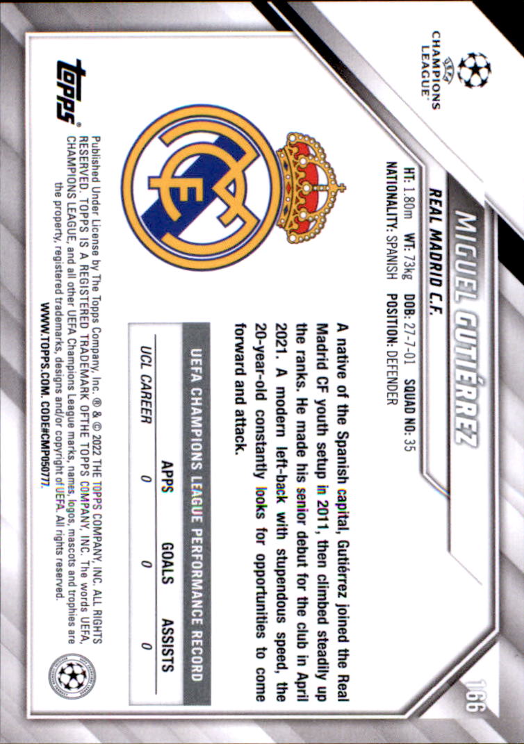 2021-22 Topps UEFA Champions League Soccer Card Pick