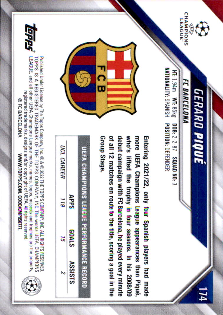 2021-22 Topps UEFA Champions League Soccer Card Pick