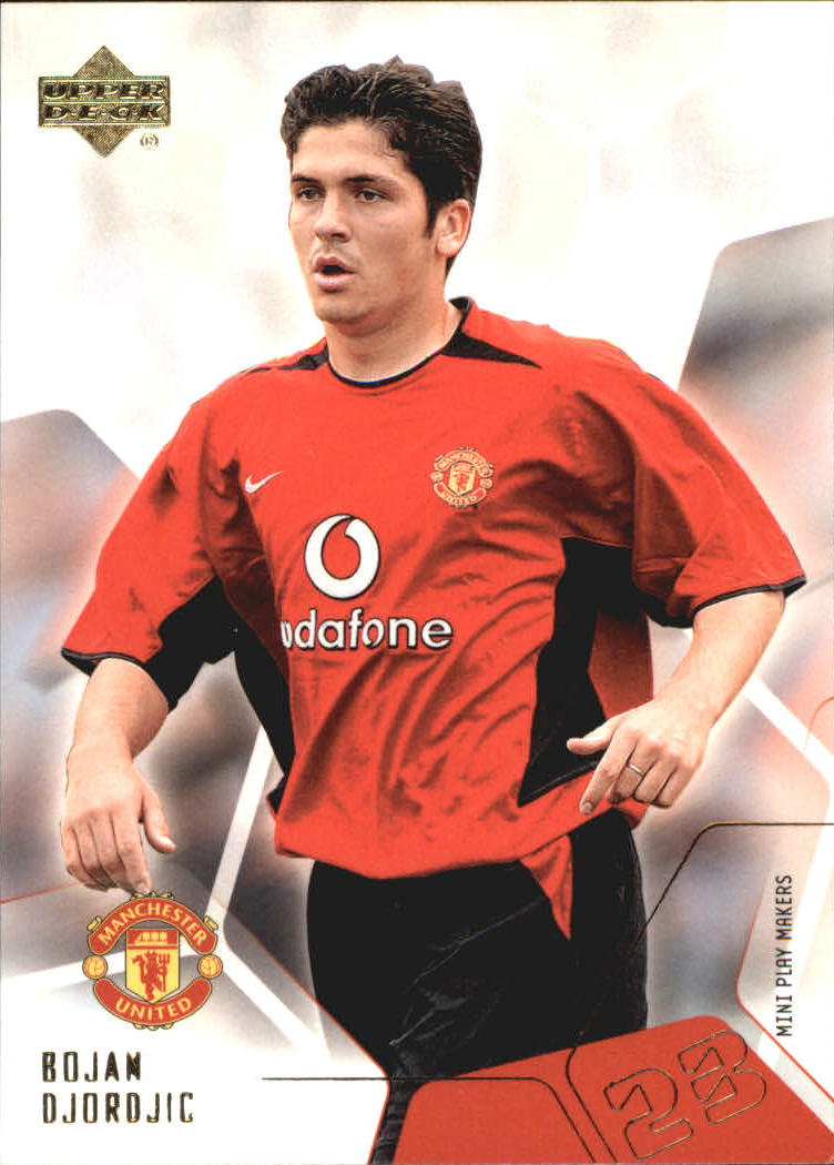 MINI PLAY MAKERS 2003 *PICK THE CARDS YOU NEED* UPPER DECK MANCHESTER UNITED 