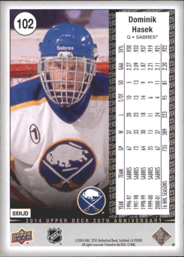 B0487- 2014 Upper Deck 25th Anniversary #s 1-150+ -You Pick- 15+ FREE US SHIP