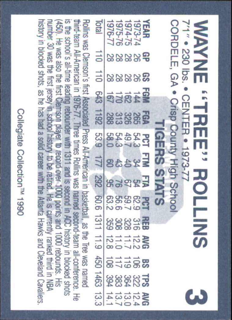A9504- 1990-91 Clemson Collegiate Collection 1-200 -You Pick- 15+ FREE US SHIP - Picture 7 of 395