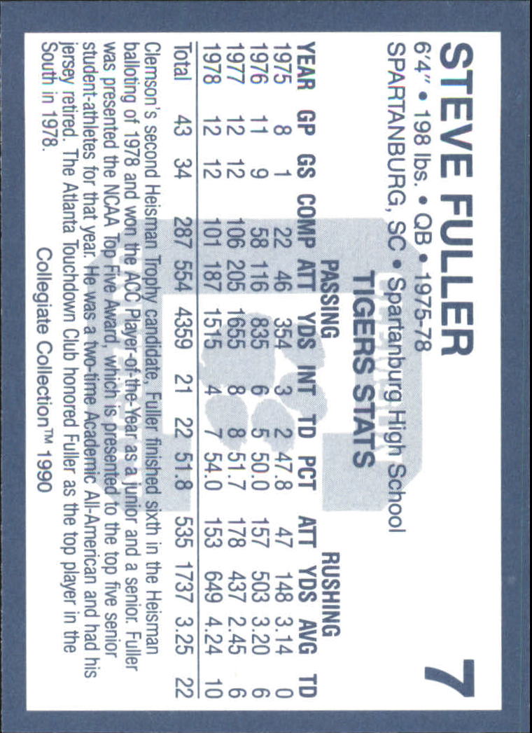 A9504- 1990-91 Clemson Collegiate Collection 1-200 -You Pick- 15+ FREE US SHIP - Picture 15 of 395