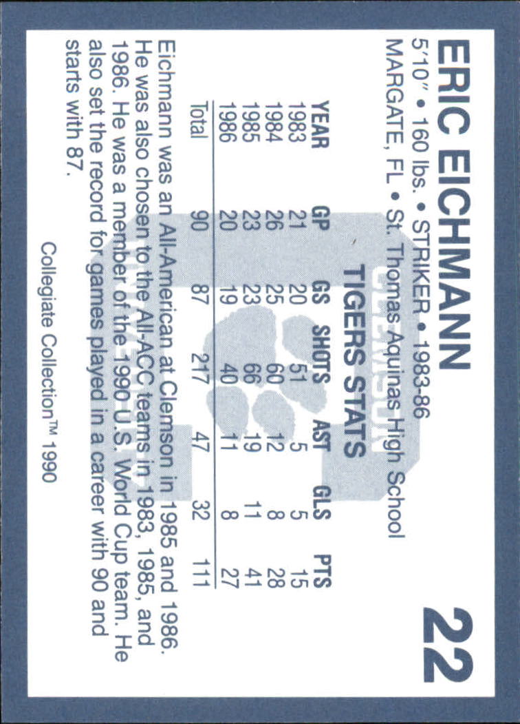 A9504- 1990-91 Clemson Collegiate Collection 1-200 -You Pick- 15+ FREE US SHIP - Picture 45 of 395