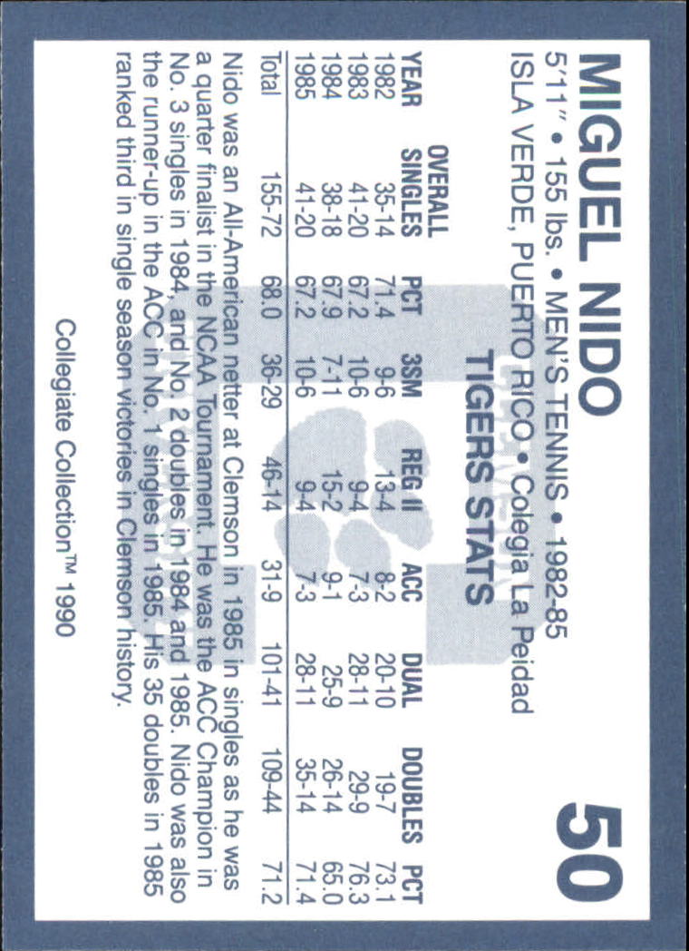 A9504- 1990-91 Clemson Collegiate Collection 1-200 -You Pick- 15+ FREE US SHIP - Picture 99 of 395
