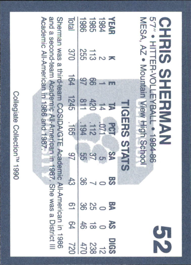 A9504- 1990-91 Clemson Collegiate Collection 1-200 -You Pick- 15+ FREE US SHIP - Picture 103 of 395