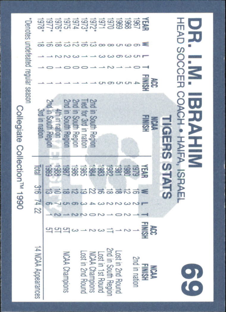 A9504- 1990-91 Clemson Collegiate Collection 1-200 -You Pick- 15+ FREE US SHIP - Picture 135 of 395