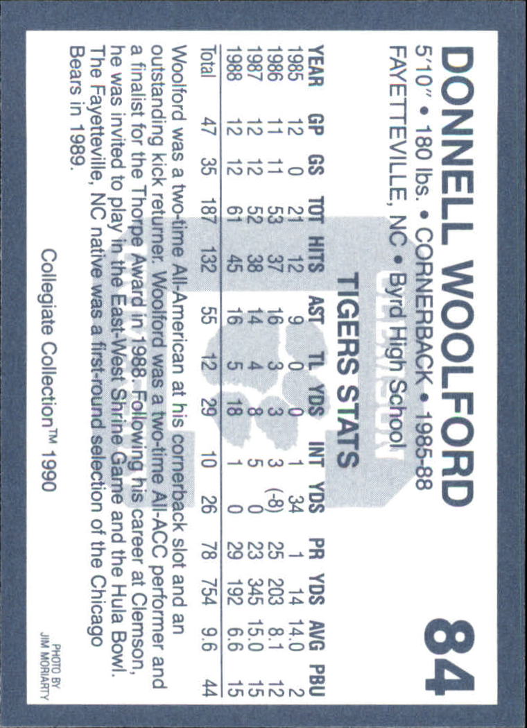 A9504- 1990-91 Clemson Collegiate Collection 1-200 -You Pick- 15+ FREE US SHIP - Picture 165 of 395