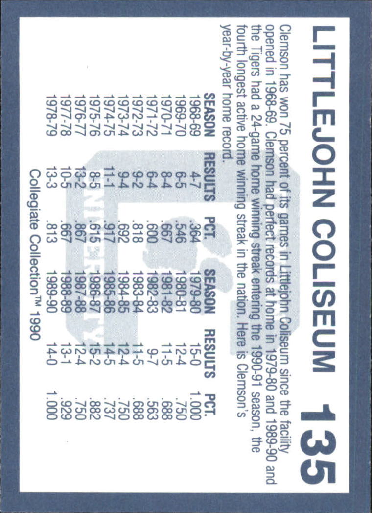 A9504- 1990-91 Clemson Collegiate Collection 1-200 -You Pick- 15+ FREE US SHIP - Picture 265 of 395