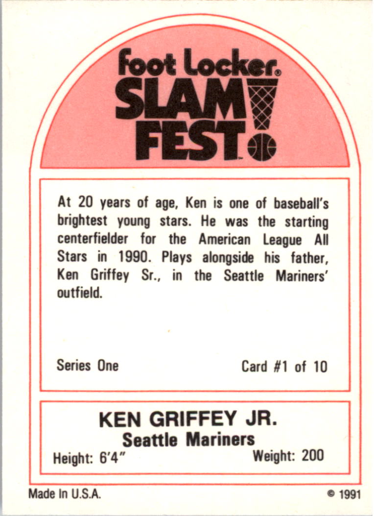 1991 Foot Locker Slam Fest Multi-Sport Cards - Picture 3 of 57