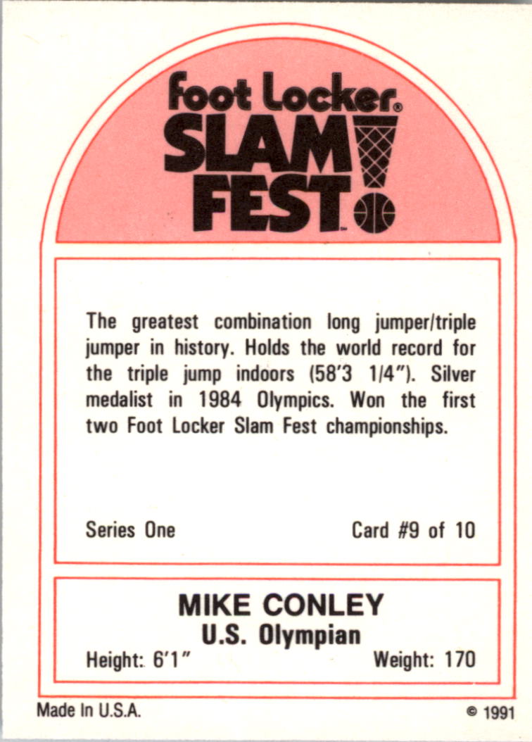 1991 Foot Locker Slam Fest Multi-Sport Cards - Picture 19 of 57