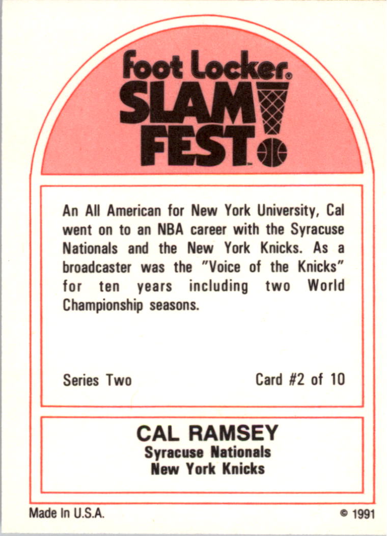 1991 Foot Locker Slam Fest Multi-Sport Cards - Picture 25 of 57