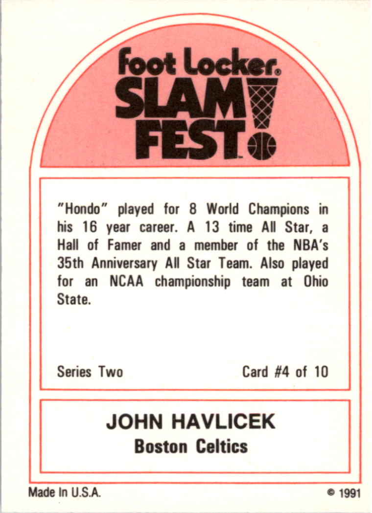 1991 Foot Locker Slam Fest Multi-Sport Cards - Picture 29 of 57