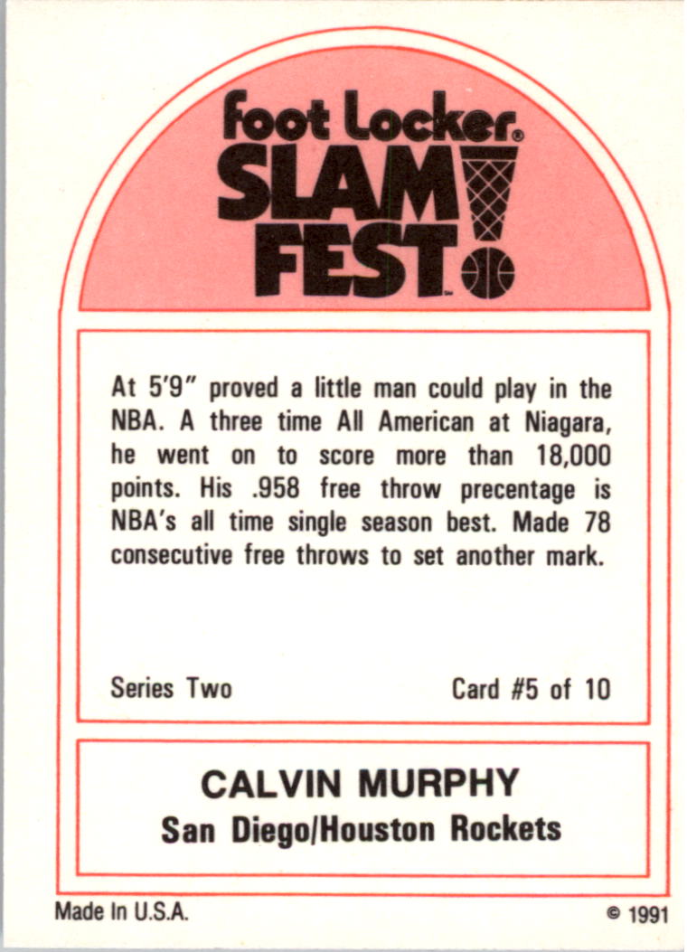 1991 Foot Locker Slam Fest Multi-Sport Cards - Picture 31 of 57