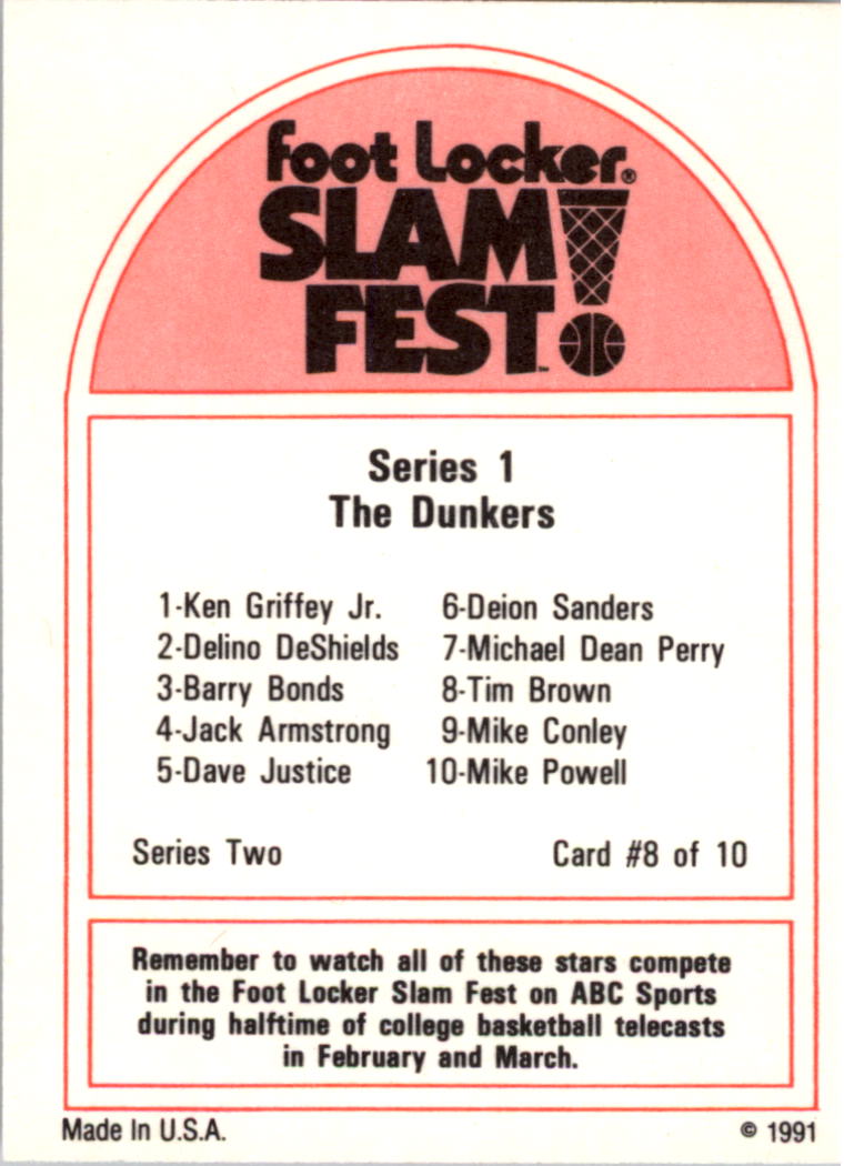 1991 Foot Locker Slam Fest Multi-Sport Cards - Picture 37 of 57