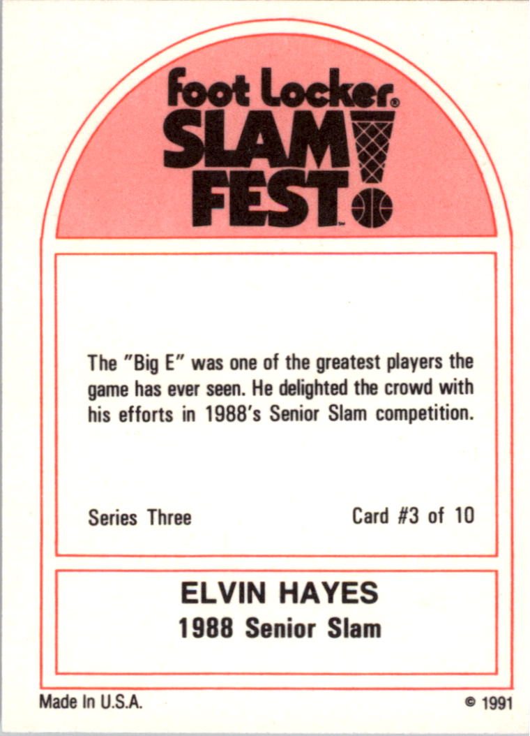 1991 Foot Locker Slam Fest Multi-Sport Cards - Picture 45 of 57