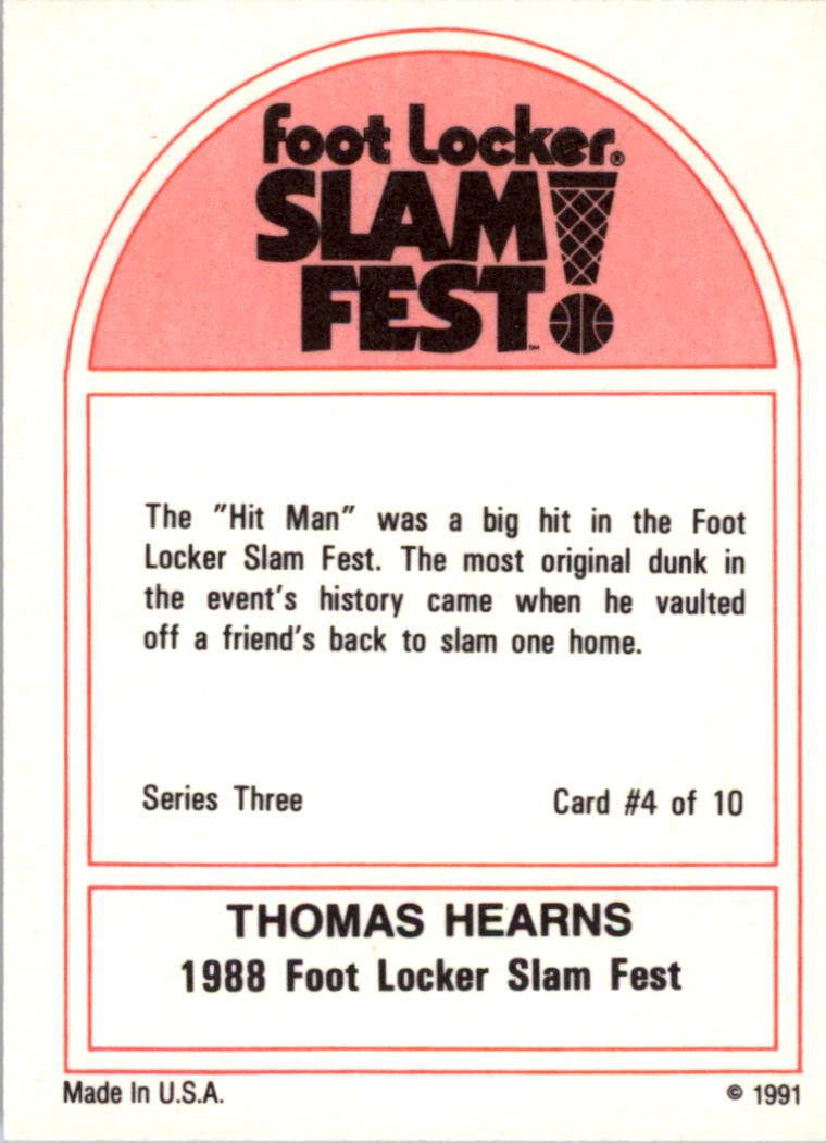 1991 Foot Locker Slam Fest Multi-Sport Cards - Picture 47 of 57