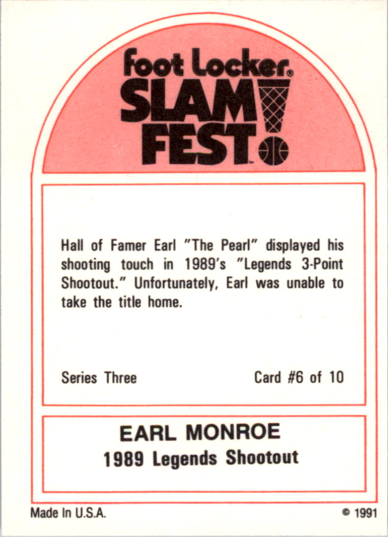 1991 Foot Locker Slam Fest Multi-Sport Cards - Picture 51 of 57