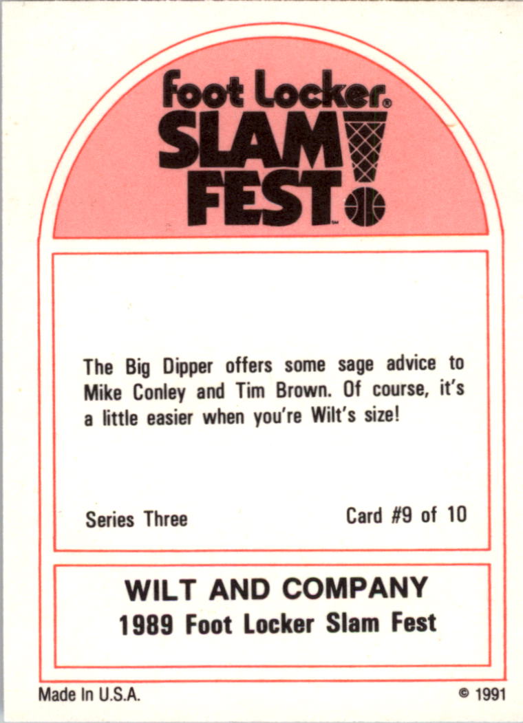 1991 Foot Locker Slam Fest Multi-Sport Cards - Picture 55 of 57