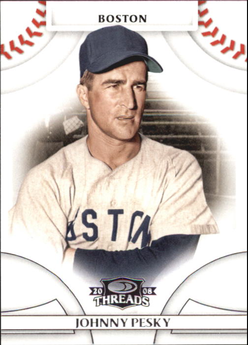 2008 Donruss Threads Baseball "Main Set" Cards #1 to #148 - Picture 20 of 196