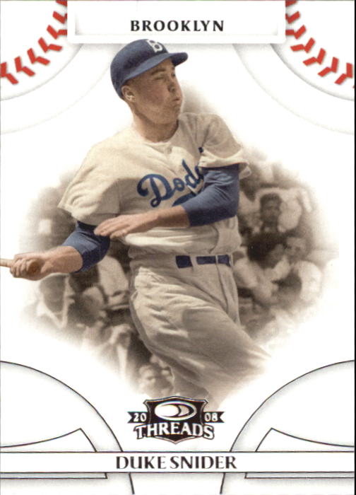 2008 Donruss Threads Baseball "Main Set" Cards #1 to #148 - Picture 26 of 196