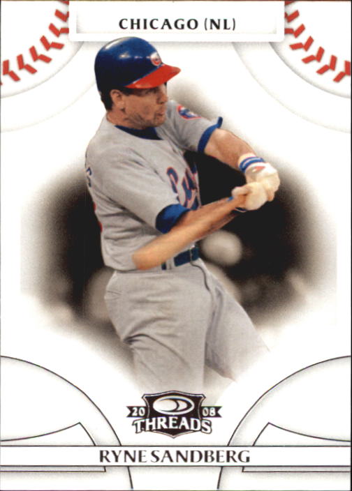 2008 Donruss Threads Baseball "Main Set" Cards #1 to #148 - Picture 31 of 196
