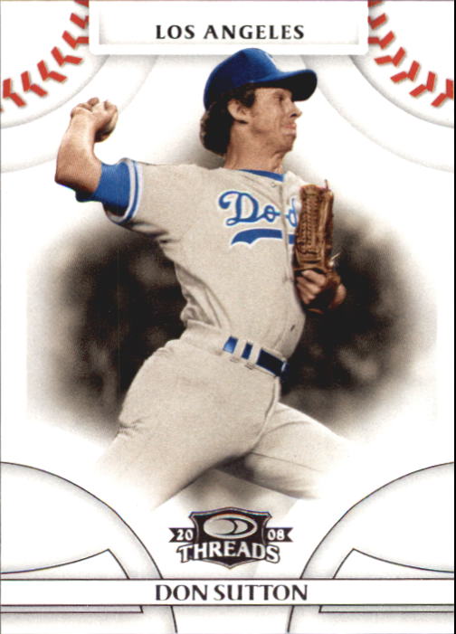 2008 Donruss Threads Baseball "Main Set" Cards #1 to #148 - Picture 33 of 196