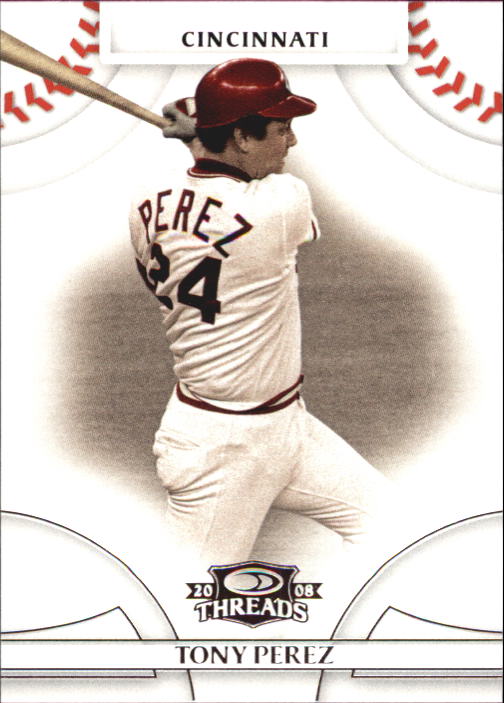 2008 Donruss Threads Baseball "Main Set" Cards #1 to #148 - Picture 39 of 196