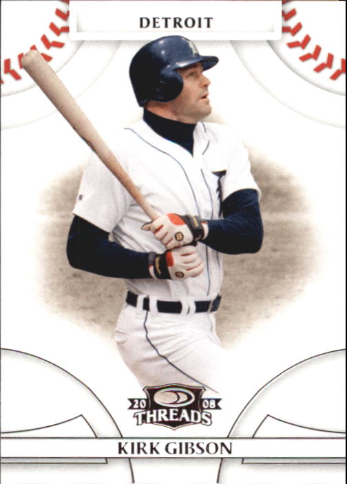 2008 Donruss Threads Baseball "Main Set" Cards #1 to #148 - Picture 49 of 196
