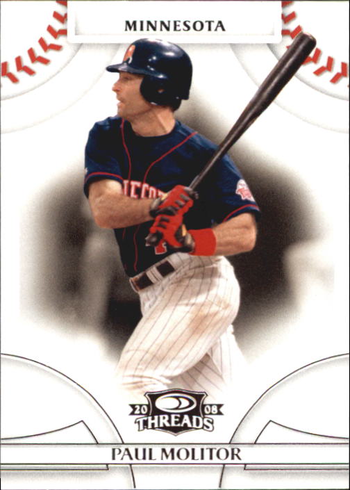 2008 Donruss Threads Baseball "Main Set" Cards #1 to #148 - Picture 60 of 196
