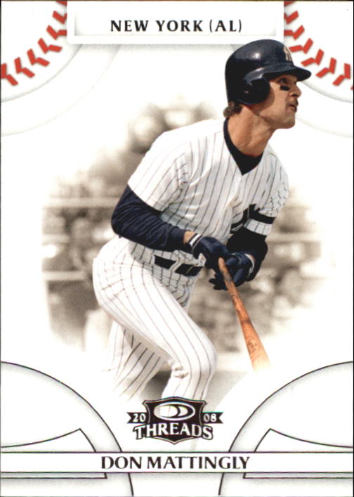 2008 Donruss Threads Baseball "Main Set" Cards #1 to #148 - Picture 66 of 196