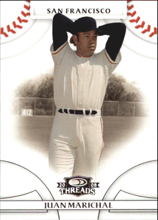 2008 Donruss Threads Baseball "Main Set" Cards #1 to #148 - Picture 78 of 196