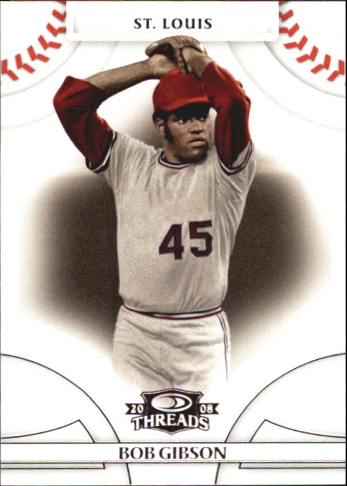 2008 Donruss Threads Baseball "Main Set" Cards #1 to #148 - Picture 85 of 196
