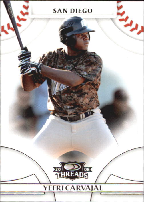 2008 Donruss Threads Baseball "Main Set" Cards #1 to #148 - Picture 167 of 196