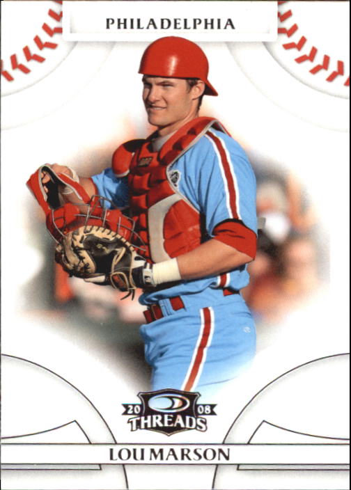 2008 Donruss Threads Baseball "Main Set" Cards #1 to #148 - Picture 181 of 196