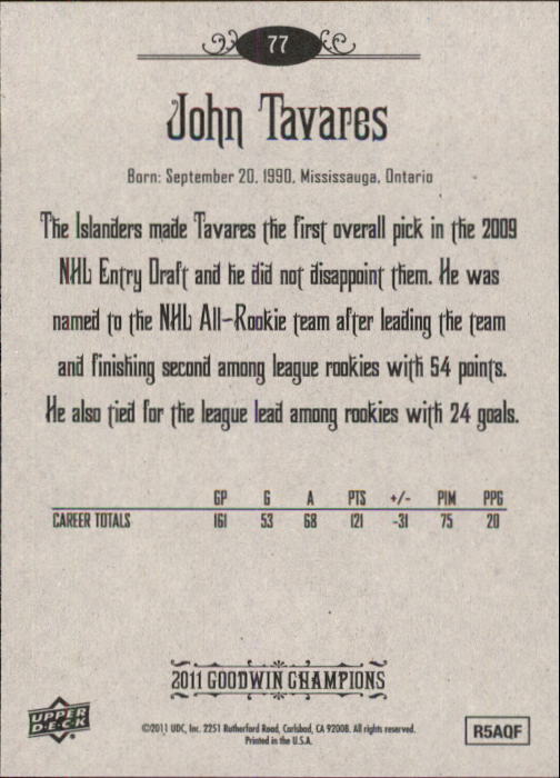2011 Upper Deck Goodwin Champions Trading Card Pick - Picture 135 of 357