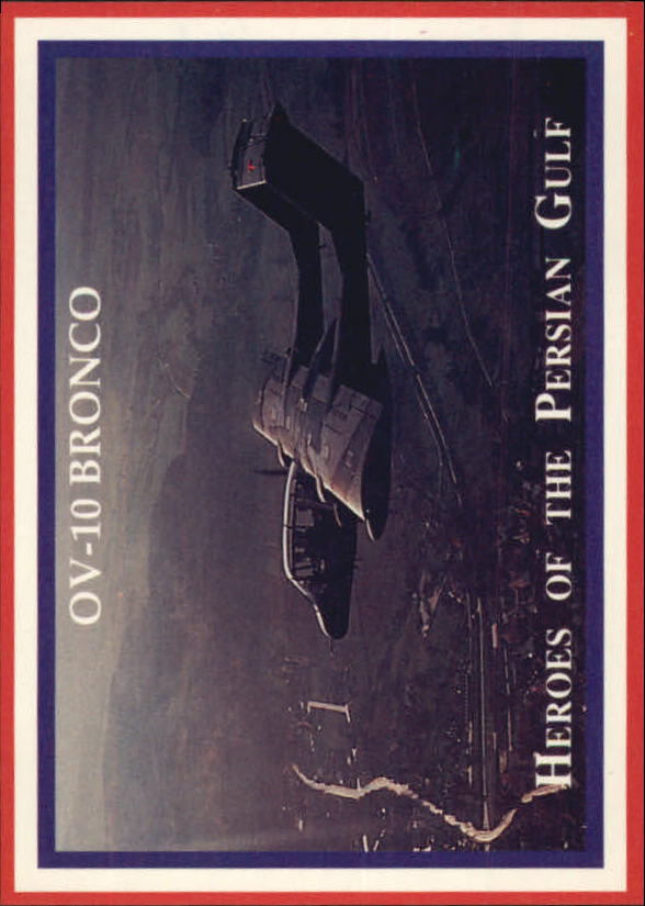 B0489- 1991 Heroes of the Persian Gulf Cards 1-110 -You Pick- 10+ FREE US SHIP - Picture 32 of 221