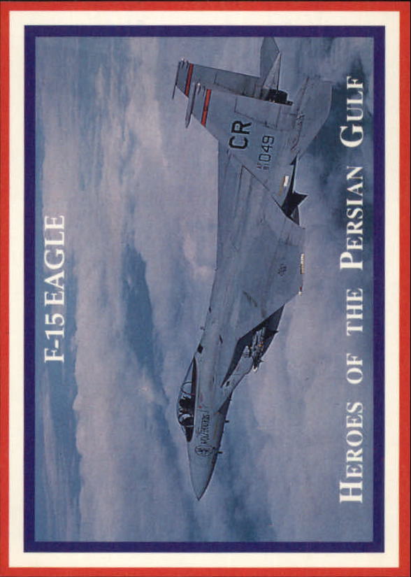 B0489- 1991 Heroes of the Persian Gulf Cards 1-110 -You Pick- 10+ FREE US SHIP - Picture 52 of 221