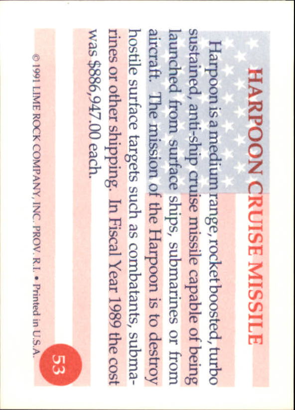 B0489- 1991 Heroes of the Persian Gulf Cards 1-110 -You Pick- 10+ FREE US SHIP - Picture 107 of 221