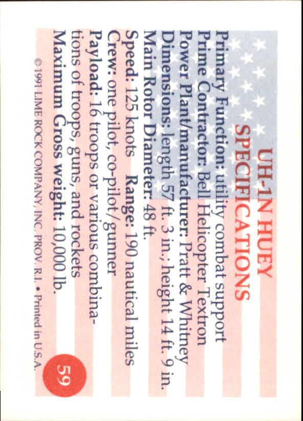 B0489- 1991 Heroes of the Persian Gulf Cards 1-110 -You Pick- 10+ FREE US SHIP - Picture 119 of 221