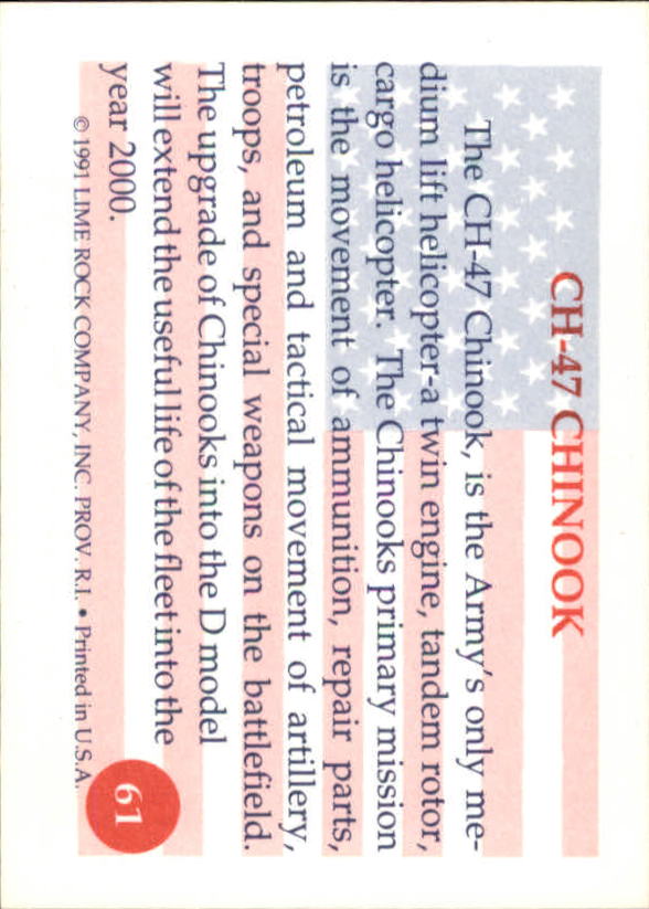 B0489- 1991 Heroes of the Persian Gulf Cards 1-110 -You Pick- 10+ FREE US SHIP - Picture 123 of 221