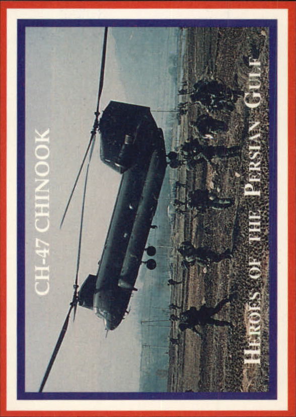 B0489- 1991 Heroes of the Persian Gulf Cards 1-110 -You Pick- 10+ FREE US SHIP - Picture 122 of 221