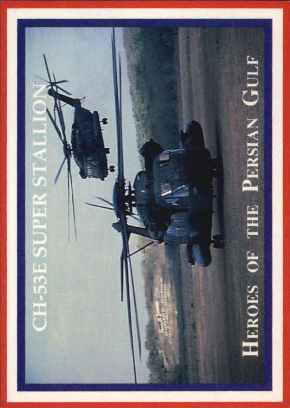 B0489- 1991 Heroes of the Persian Gulf Cards 1-110 -You Pick- 10+ FREE US SHIP - Picture 128 of 221