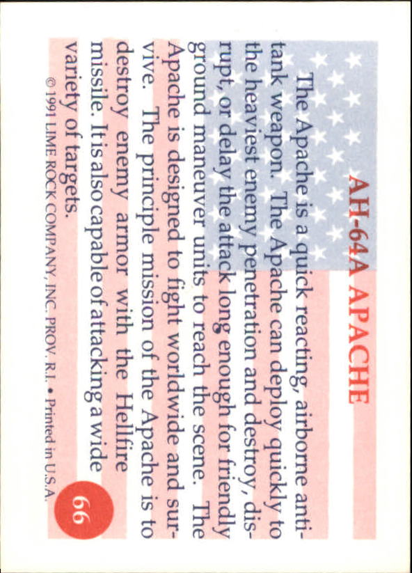 B0489- 1991 Heroes of the Persian Gulf Cards 1-110 -You Pick- 10+ FREE US SHIP - Picture 133 of 221