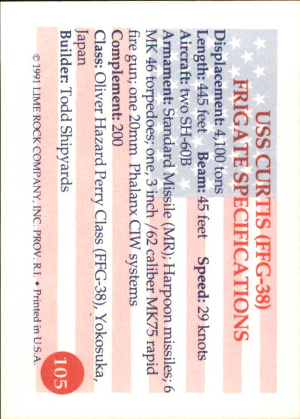 B0489- 1991 Heroes of the Persian Gulf Cards 1-110 -You Pick- 10+ FREE US SHIP - Picture 211 of 221